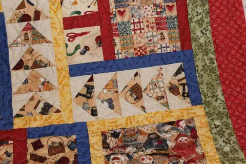 Patchwork Rabbit Quilt, photo 2 of 6