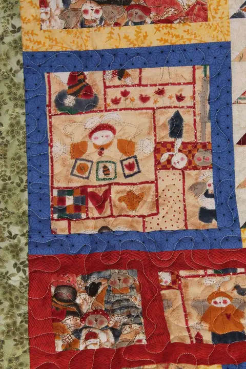 Patchwork Rabbit Quilt, photo 5 of 6