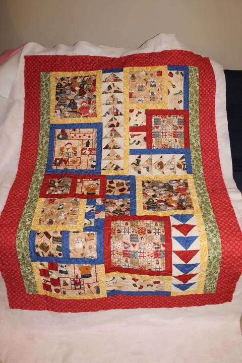 Patchwork Rabbit Quilt, photo 6 of 6