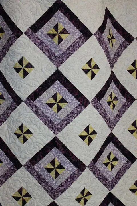 Pinwheel Magic Quilt, photo 3 of 12