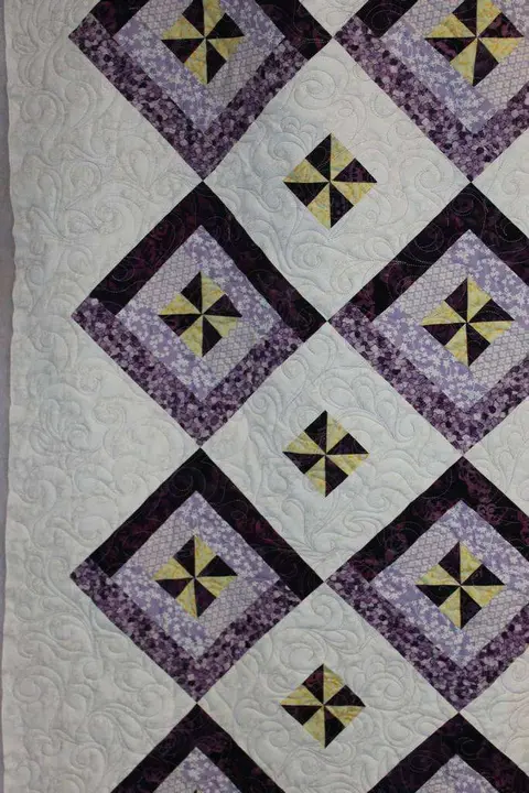 Pinwheel Magic Quilt, photo 4 of 12