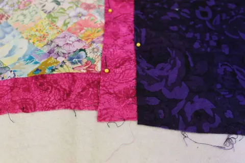 Purple Bargello Quilt, photo 4 of 33