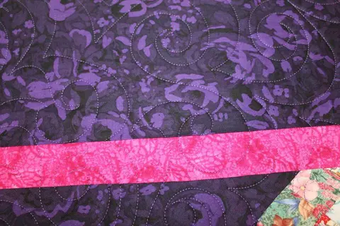 Purple Bargello Quilt, photo 5 of 33