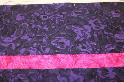 Purple Bargello Quilt, photo 6 of 33
