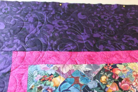 Purple Bargello Quilt, photo 8 of 33