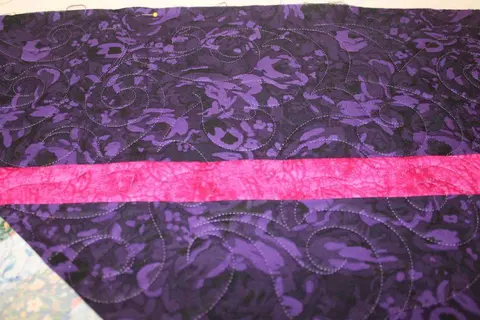 Purple Bargello Quilt, photo 13 of 33