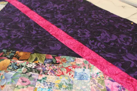 Purple Bargello Quilt, photo 16 of 33
