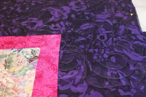 Purple Bargello Quilt, photo 19 of 33