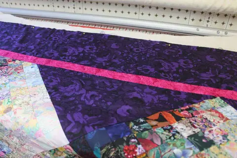 Purple Bargello Quilt, photo 22 of 33