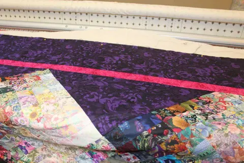 Purple Bargello Quilt, photo 23 of 33