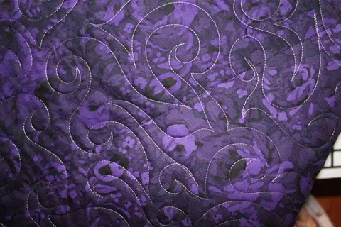 Purple Bargello Quilt, photo 27 of 33