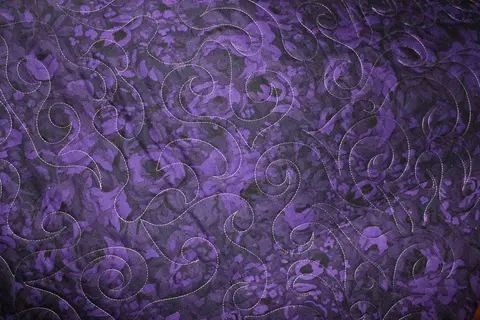 Purple Bargello Quilt, photo 29 of 33