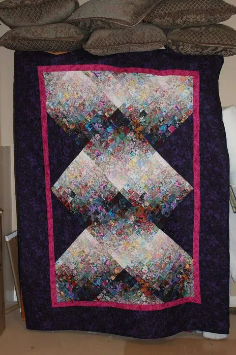 Purple Bargello Quilt, photo 33 of 33