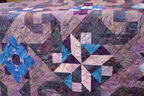 Purple Fun Quilt, photo 4 of 16