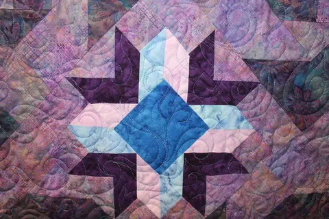 Purple Fun Quilt, photo 5 of 16