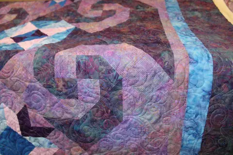 Purple Fun Quilt, photo 10 of 16