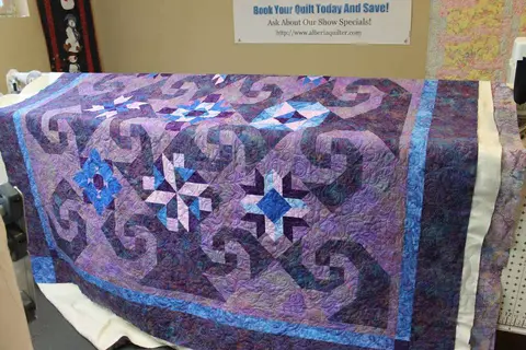 Purple Fun Quilt, photo 11 of 16