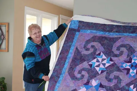 Purple Fun Quilt, photo 13 of 16