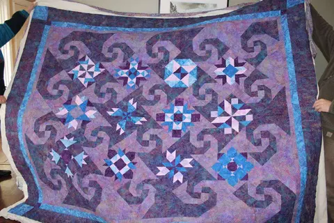 Purple Fun Quilt, photo 14 of 16