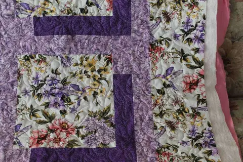 Purple Pleasure Quilt, photo 9 of 34