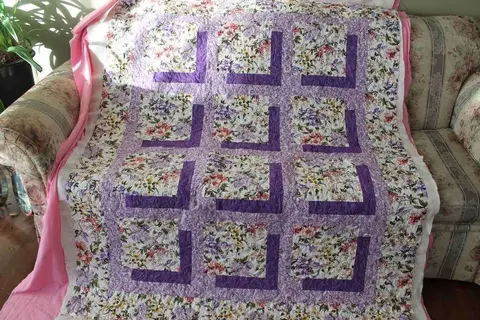 Purple Pleasure Quilt, photo 11 of 34