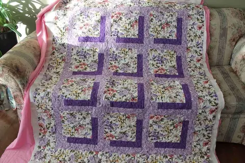 Purple Pleasure Quilt, photo 33 of 34