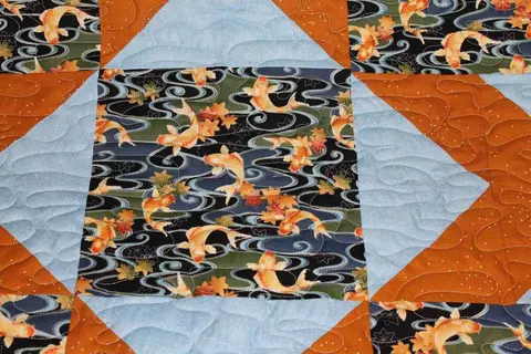Qoi Pond Quilt, photo 6 of 9