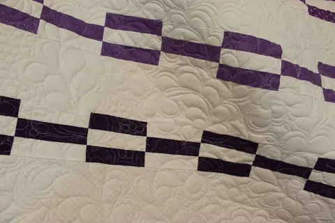 Rail Fence Quilt, photo 4 of 20