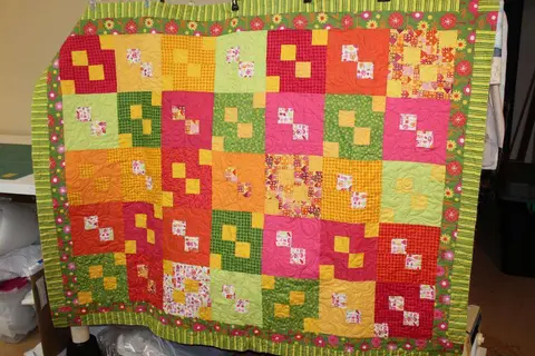 Retro Blocks Quilt, photo 18 of 19