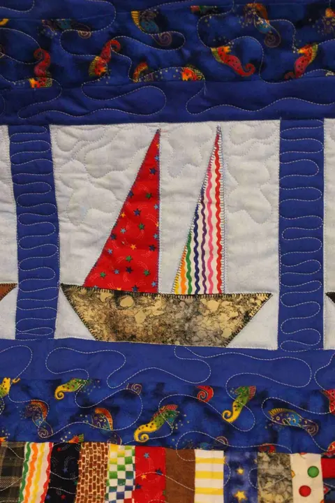 Sailboat Quilt, photo 2 of 10