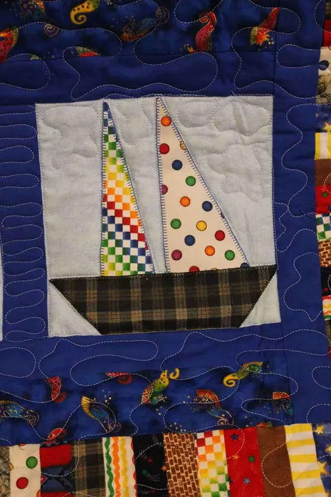 Sailboat Quilt, photo 3 of 10