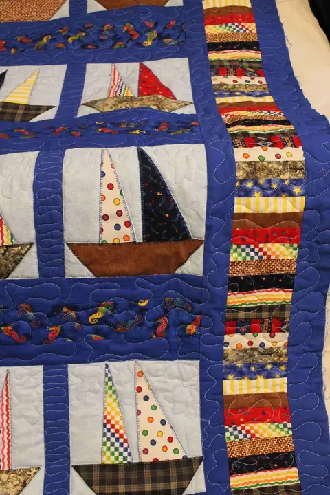 Sailboat Quilt, photo 4 of 10