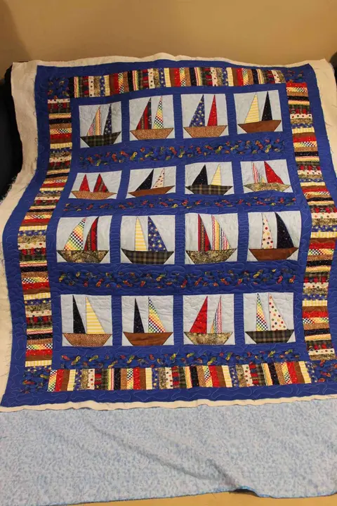 Sailboat Quilt, photo 5 of 10