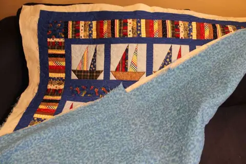 Sailboat Quilt, photo 6 of 10