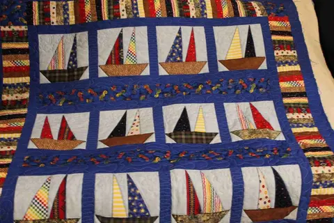 Sailboat Quilt, photo 8 of 10