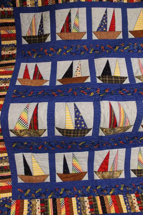 Sailboat Quilt, photo 10 of 10