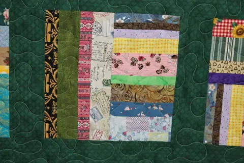 Scrappy Quilt, photo 10 of 13