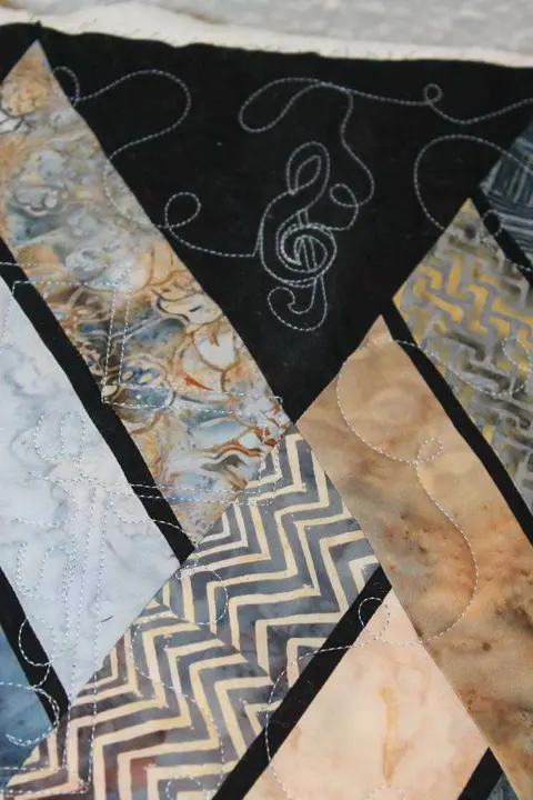 Striped Diamond Quilt, photo 2 of 23