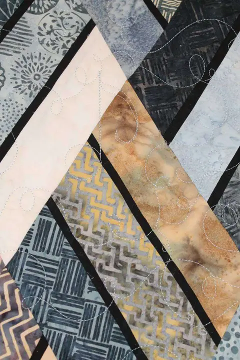 Striped Diamond Quilt, photo 4 of 23