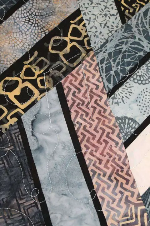 Striped Diamond Quilt, photo 5 of 23