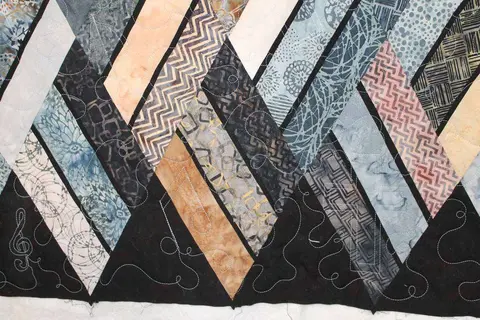 Striped Diamond Quilt, photo 17 of 23