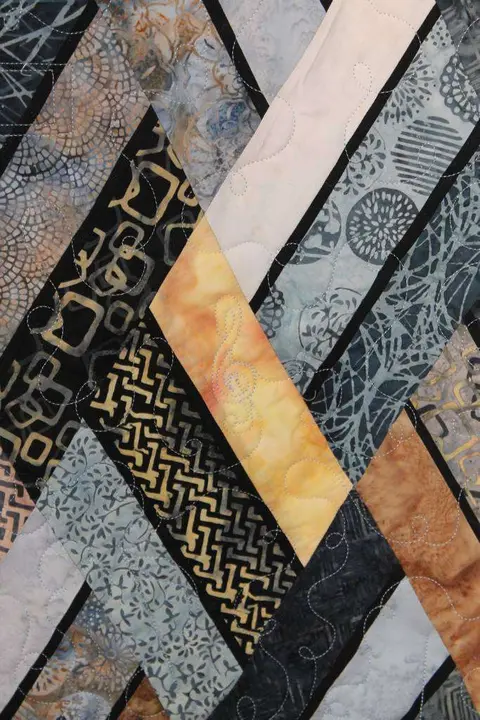 Striped Diamond Quilt, photo 18 of 23
