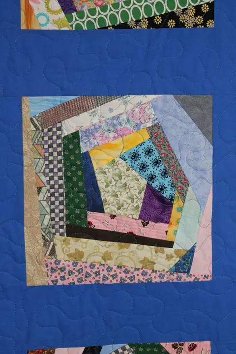 Strips and Blocks Quilt, photo 1 of 6