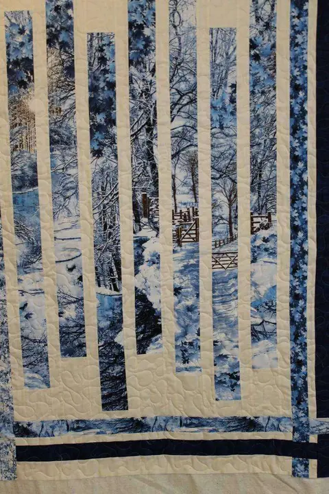 Window to Winter Quilt, photo 10 of 15
