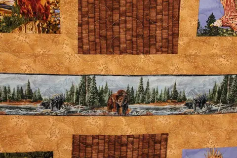 Woodland Wonder Quilt 2, photo 2 of 10