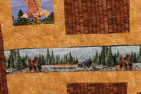 Woodland Wonder Quilt 2, photo 3 of 10