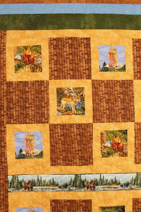 Woodland Wonder Quilt 2, photo 4 of 10