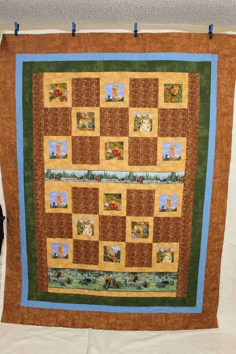 Woodland Wonder Quilt 2, photo 6 of 10