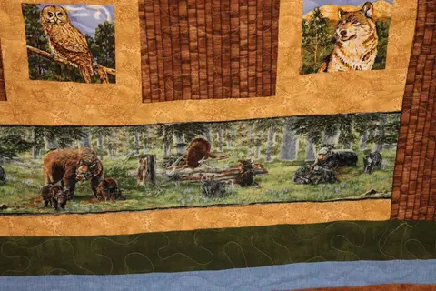 Woodland Wonder Quilt 2, photo 8 of 10