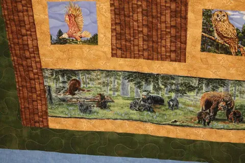 Woodland Wonder Quilt 2, photo 9 of 10